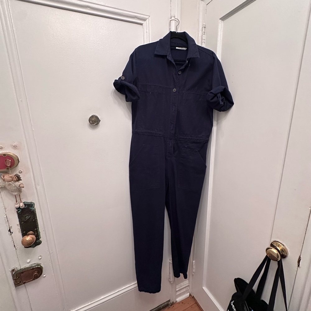 Mod Ref Navy Utility Jumpsuit